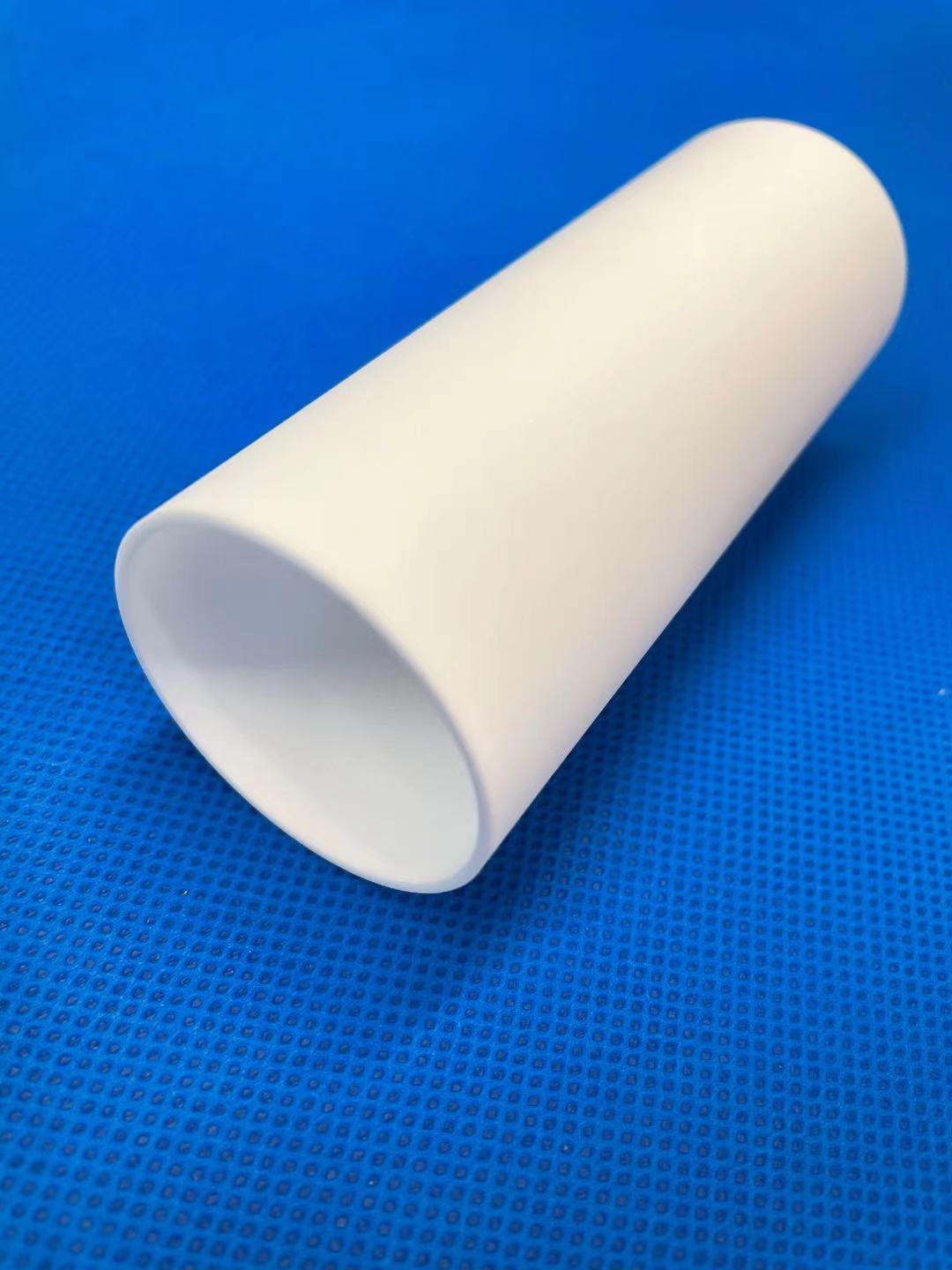 95% alumina ceramic tube OD 1.6inch, 0.05inch wall, L 4inch