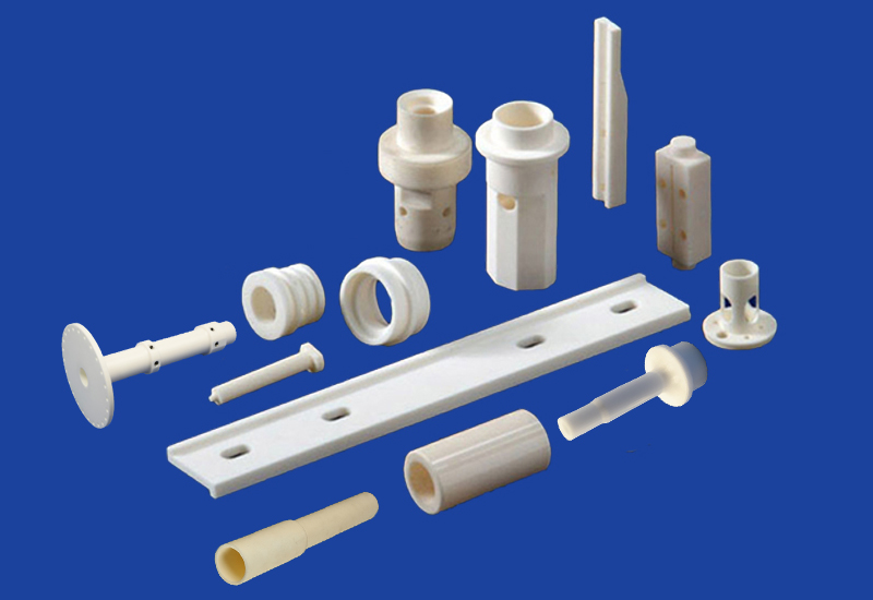 What are the standard properties of alumina industrial ceramics?